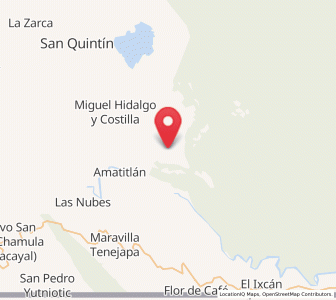 Map of Nueva Sabanilla, Chiapas