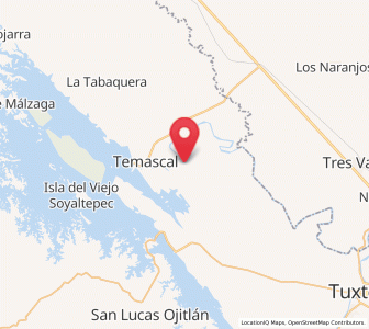 Map of Nuevo Pescadito de Abajo, Oaxaca
