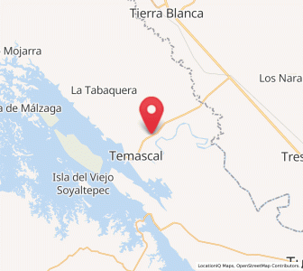 Map of Nuevo Pescadito de Enmedio, Oaxaca