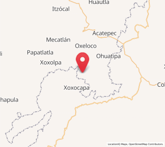 Map of Pachiquita, Hidalgo