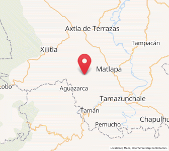Map of Pahuayo Primero, San Luis Potosí