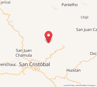 Map of Pajaltón Alto, Chiapas