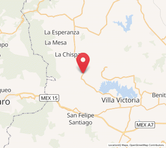 Map of Palizada, México