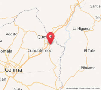 Map of Palmillas, Colima