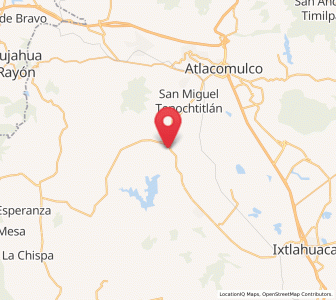 Map of Palmillas, México
