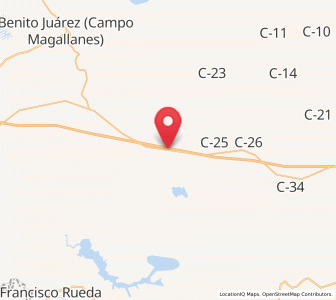 Map of Palo Mulato, Tabasco