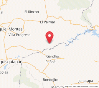 Map of Pathé, Querétaro