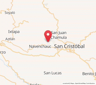 Map of Patosil, Chiapas