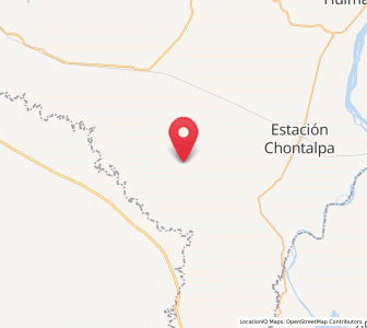 Map of Pedregal Moctezuma 2da. Sección (Leyva), Tabasco