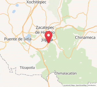 Map of Pedro Amaro, Morelos
