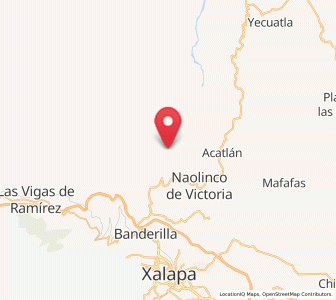 Map of Piedras Grandes, Veracruz