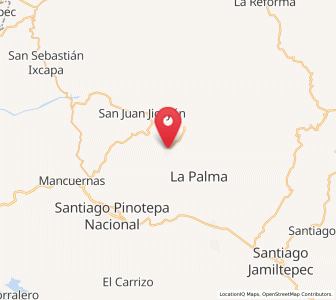 Map of Pinotepa de Don Luis, Oaxaca