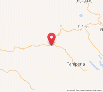 Map of Plácido Flores, Chiapas