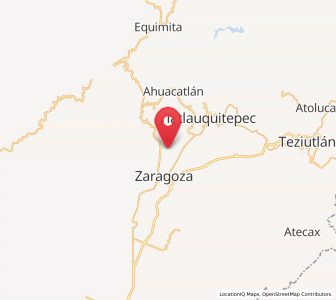 Map of Plan de Guadalupe, Puebla