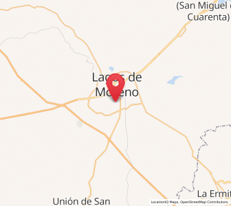 Map of Plan de los Rodríguez, Jalisco