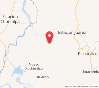 Map of Platanar Arriba 1ra. Sección A (La Florida), Chiapas