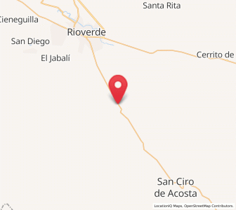 Map of Plazuela, San Luis Potosí
