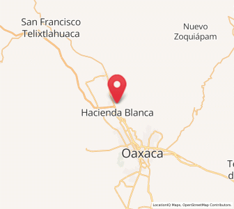 Map of Poblado Morelos, Oaxaca