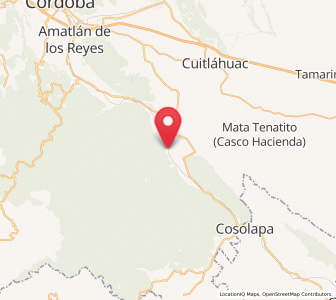 Map of Pocitos, Veracruz