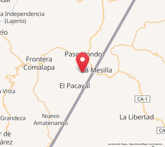 Map of Potrerillo, Chiapas