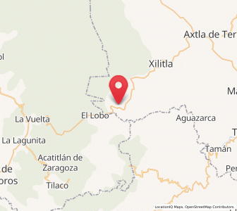Map of Potrerillos, San Luis Potosí