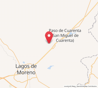 Map of Primero de Mayo (Chupaderos), Jalisco