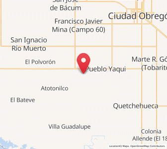 Map of Progreso (Campo 47), Sonora