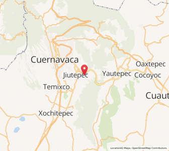 Map of Progreso, Morelos