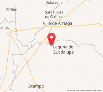 Map of Providencia de Guadalupe (Estancia), Guanajuato