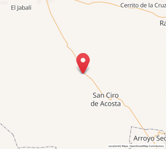 Map of Puerto de Martínez, San Luis Potosí
