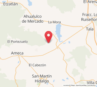 Map of Punta de la Vega, Jalisco