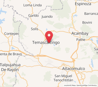 Map of Puruahua, México