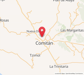 Map of Quija, Chiapas