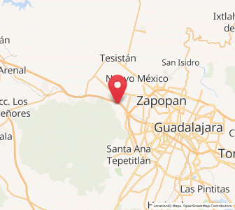 Map of Rancho Contento, Jalisco