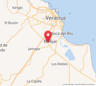 Map of Rancho del Padre, Veracruz