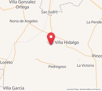 Map of Rancho Nuevo de Morelos (De Guadalupe), Zacatecas