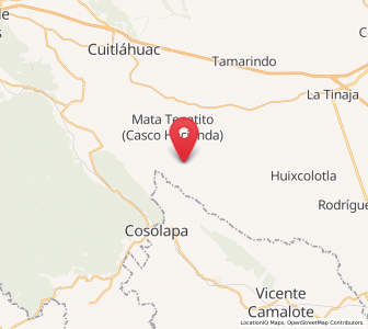 Map of Río Moreno, Veracruz