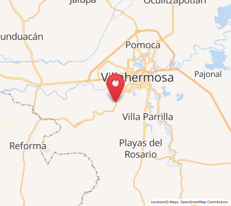 Map of Río Viejo Primera Sección, Tabasco