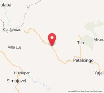 Map of Sabanilla, Chiapas