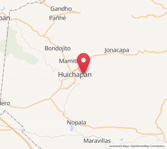 Map of Sabina Grande, Hidalgo
