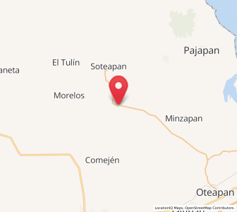 Map of Saltillo, Veracruz