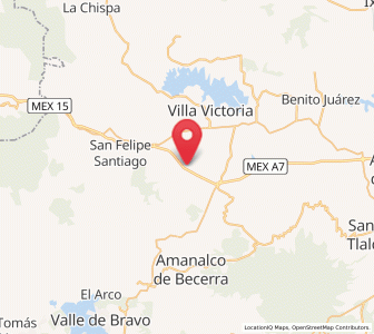 Map of San Agustín Canohillas Primera Sección, México