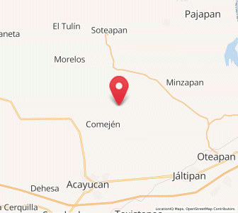Map of San Andrés Chamilpa, Veracruz
