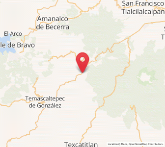 Map of San Antonio Albarranes, México