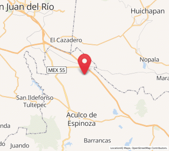 Map of San Antonio el Viejo, México