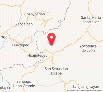 Map of San Antonio Ocotlán, Oaxaca