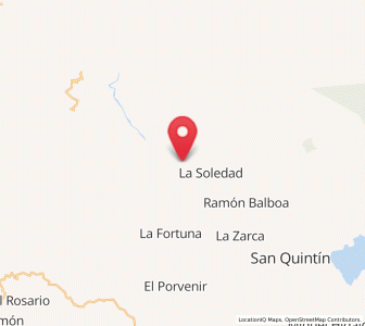 Map of San Bartolo (El Puerto), Chiapas