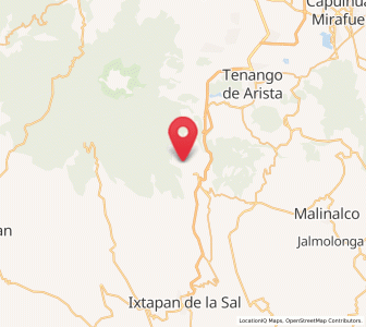 Map of San Bartolomé, México