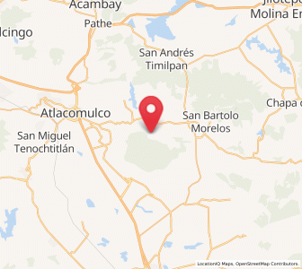 Map of San Felipe Pueblo Nuevo, México
