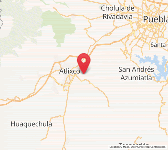 Map of San Félix Hidalgo, Puebla